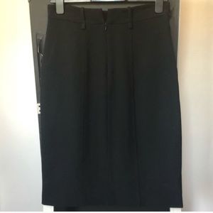 Black Halo Pencil Skirt